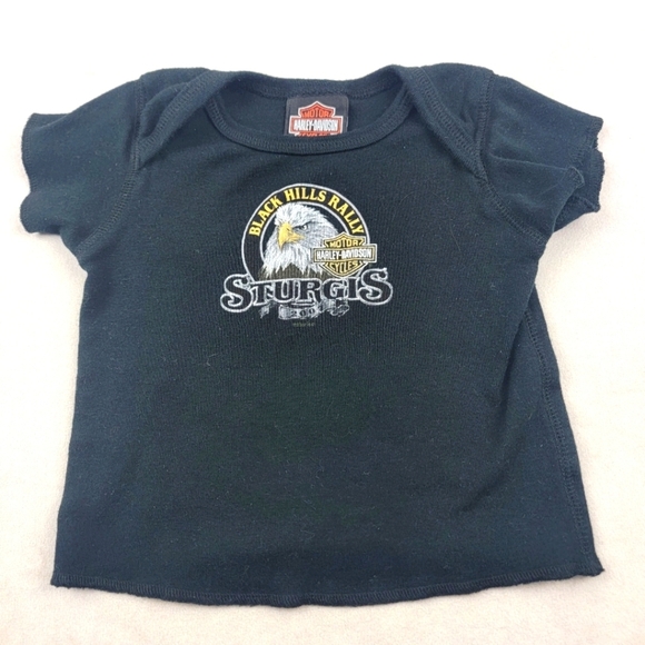 Harley-Davidson Other - Harley Davidson Black Hills Rally 2007 Sturgis baby tshirt Size 24 months